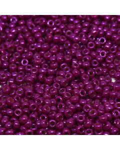 Miyuki Rocailles 8/0 1465L Opaque Fuchsia Luster