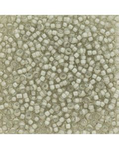 Miyuki Rocailles 8/0 2268 Fancy Inside Dyed Oyster