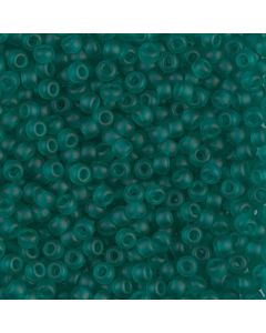 Miyuki Rocailles 8/0 2405F Matte Transparent Teal