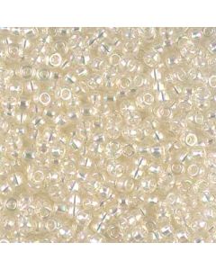Miyuki Rocailles 8/0 2442 Transparent Light Golden Crystal AB