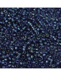 Miyuki Rocailles 8/0 3539 Fancy Inside Dyed Han Blue