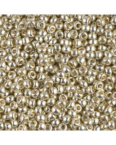 Miyuki Rocailles 8/0 4201 Duracoat® Galvanized Silver