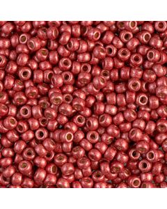 Miyuki Rocailles 8/0 4208F Matte Duracoat® Galvanized Berry
