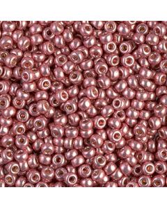 Miyuki Rocailles 8/0 4209 Duracoat® Galvanized Dark Coral