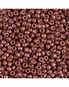 Miyuki Rocailles 8/0 4212F Matte Duracoat® Galvanized Dark Berry