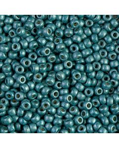 Miyuki Rocailles 8/0 4217F Matte Duracoat® Galvanized Seafoam