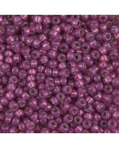 Miyuki Rocailles 8/0 4247 Duracoat® Dyed Semi-Matte Silver Lined Hydrangea