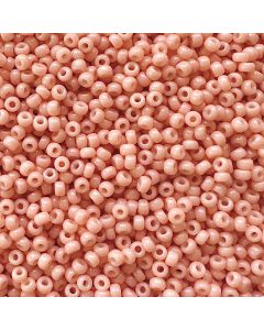 Miyuki Rocailles 8/0 4461 Duracoat® Dyed Opaque Tea Rose