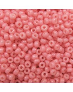 Miyuki Rocailles 8/0 4465 Duracoat® Dyed Opaque Guava