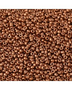 Miyuki Rocailles 8/0 4589 Vintage Copper