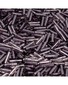 Miyuki Bugles 3mm 0012 Silver Lined Lilac