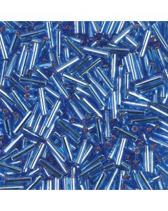 Miyuki Bugles 3mm 0019 Silver Lined Azure