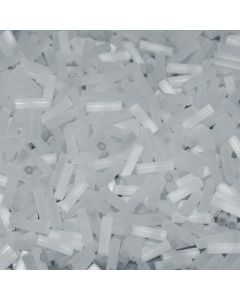 Miyuki Bugles 3mm 0037 White Silk