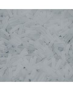 Miyuki Bugles 3mm 0131F Matte Transparent Crystal