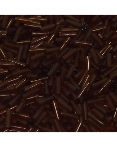 Miyuki Bugles 3mm 0134 Transparent Dark Amber