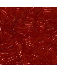 Miyuki Bugles 3mm 0140 Transparent Red