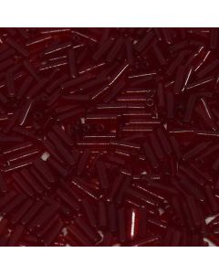 Miyuki Bugles 3mm 0141 Transparent Red Ruby