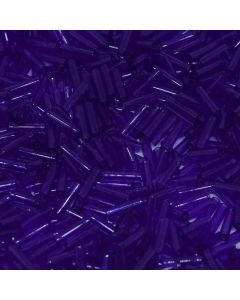 Miyuki Bugles 3mm 0151 Transparent Cobalt