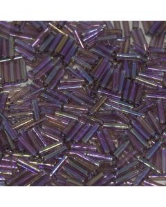 Miyuki Bugles 3mm 0256 Transparent Lilac AB