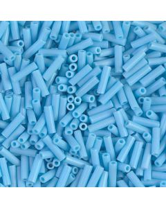 Miyuki Bugles 3mm 0413FR Matte Opaque Light Blue AB