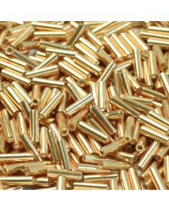Miyuki Bugles 3mm 1053 Galvanized Bright Gold