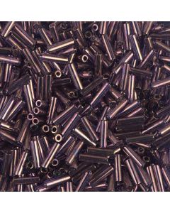 Miyuki Bugles 3mm 1884 Transparent Luster Lavender Blue