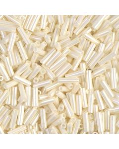 Miyuki Bugles 6mm 0594 Opaque Eggshell