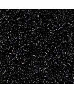 Miyuki Delica 11/0 DB0010 Black Opaque