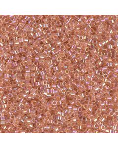 Miyuki Delica 11/0 DB0054 Dark Peach Lined Crystal