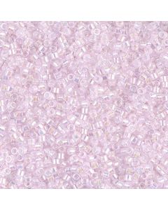 Miyuki Delica 11/0 DB0055 Pink Lined Crystal