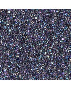 Miyuki Delica 11/0 DB0059 Amethyst Lined Crystal AB