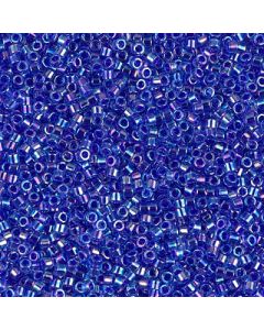 Miyuki Delica 11/0 DB0063 Cobalt Lined Sapphire AB