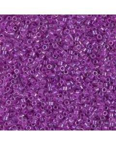 Miyuki Delica 11/0 DB0073 Magenta Lined Crystal AB