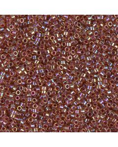 Miyuki Delica 11/0 DB0088 Berry Lined Light Topaz