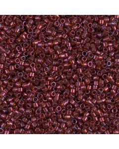 Miyuki Delica 11/0 DB0120 Dark Topaz Claret Luster