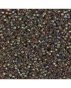 Miyuki Delica 11/0 DB0122 Root Beer Gold Luster