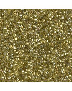Miyuki Delica 11/0 DB0124 Transparent Golden Olive Luster