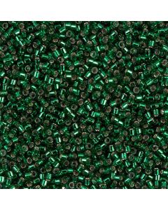 Miyuki Delica 11/0 DB0148 Silver lined Emerald