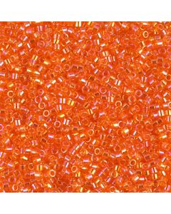 Miyuki Delica 11/0 DB0151 Transparent Orange AB