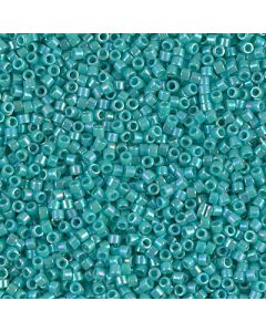 Miyuki Delica 11/0 DB0166 Opaque Turquoise Green AB