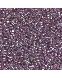 Miyuki Delica 11/0 DB0173 Transparent Smoky Amethyst AB