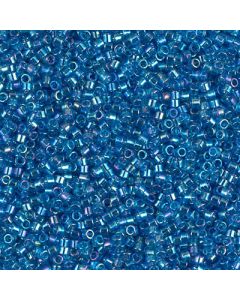 Miyuki Delica 11/0 DB0177 Transparent Capri Blue AB