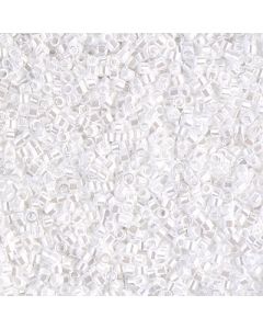 Miyuki Delica 11/0 DB0201 Opaque Pearl White Luster