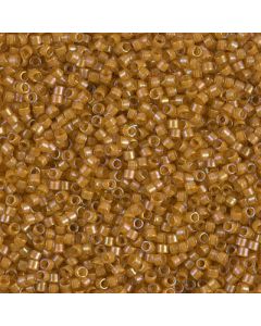 Miyuki Delica 11/0 DB0272 Goldenrod Lined Topaz AB