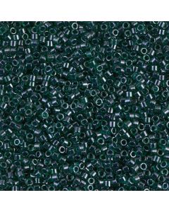 Miyuki Delica 11/0 DB0275 Lined Emerald Luster