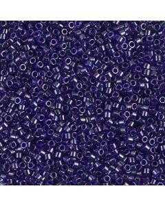 Miyuki Delica 11/0 DB0277 Transparent Cobalt Luster