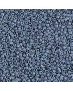 Miyuki Delica 11/0 DB0376 Matte Metallic Steel Blue Luster