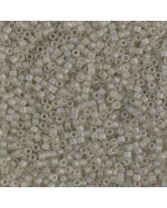 Miyuki Delica 11/0 DB0383 Matte Transparent Oyster Luster