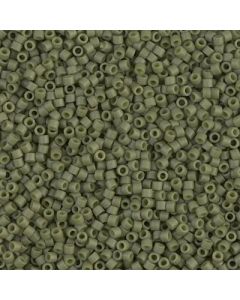 Miyuki Delica 11/0 DB0391-1 Matte Opaque Olive Luster