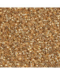 Miyuki Delica 11/0 DB0410 Galvanized Yellow Gold